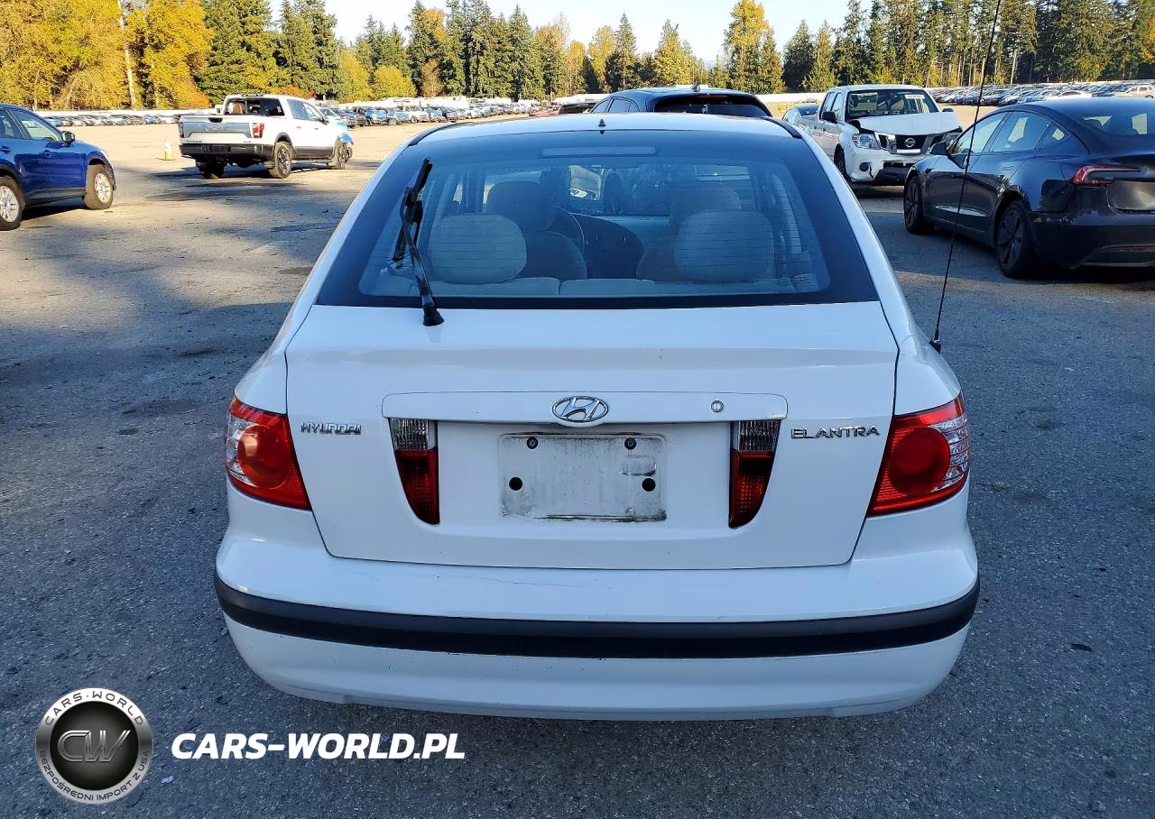 2006 Hyundai Elantra Gls VIN:KMHDN56D86U200325 - 6