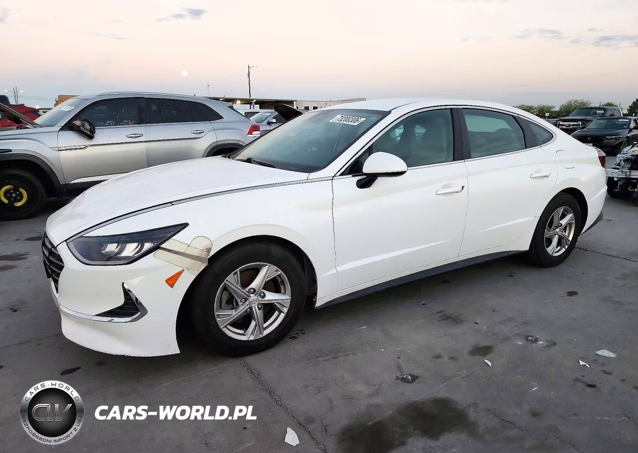 2021 Hyundai Sonata Se VIN:5NPEG4JA0MH070185 - 1