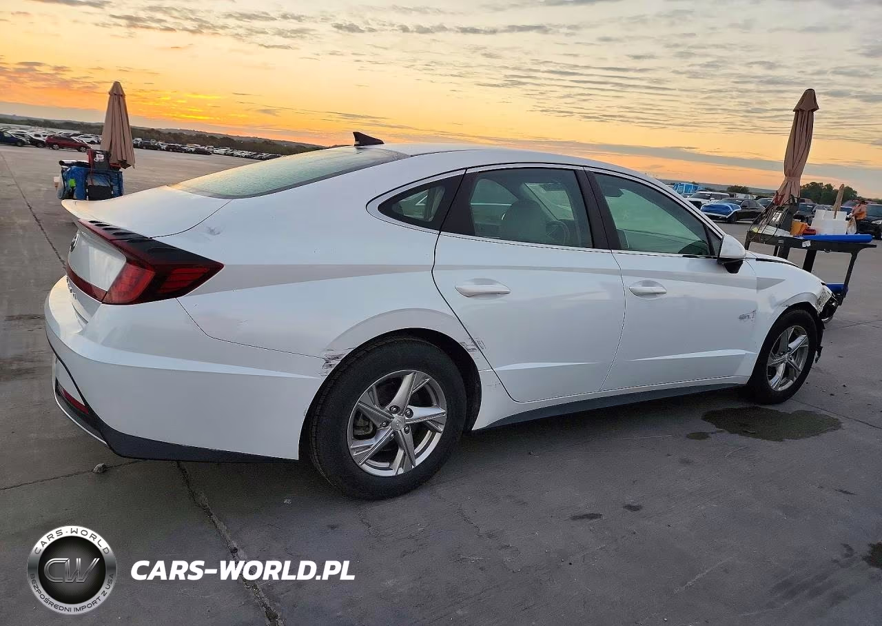 2021 Hyundai Sonata Se VIN:5NPEG4JA0MH070185 - 3
