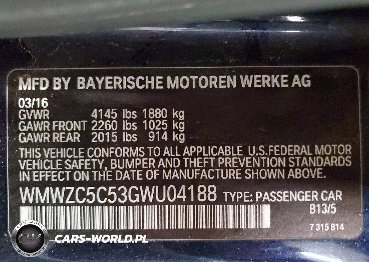 2016 Mini Cooper S Countryman VIN:WMWZC5C53GWU04188 - 13