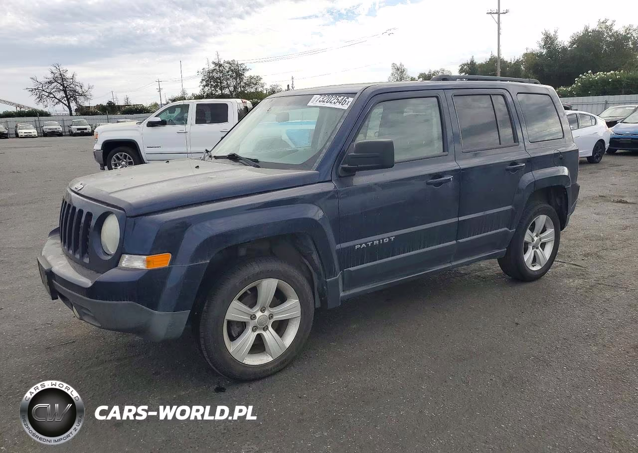 2014 Jeep Patriot Latitude VIN:1C4NJRFBXED898218 - 1