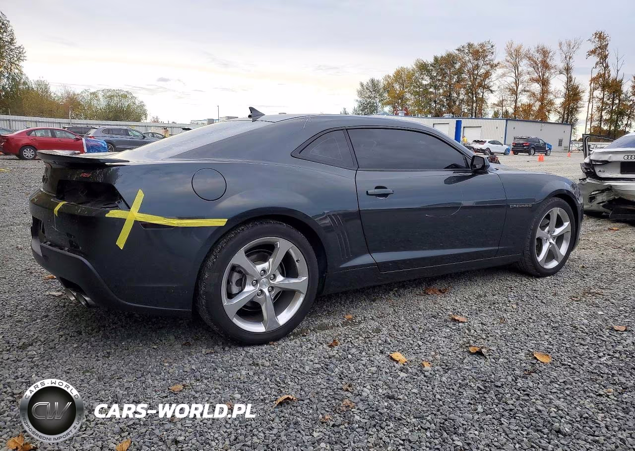 2014 Chevrolet Camaro Lt VIN:2G1FC1E39E9216722 - 3