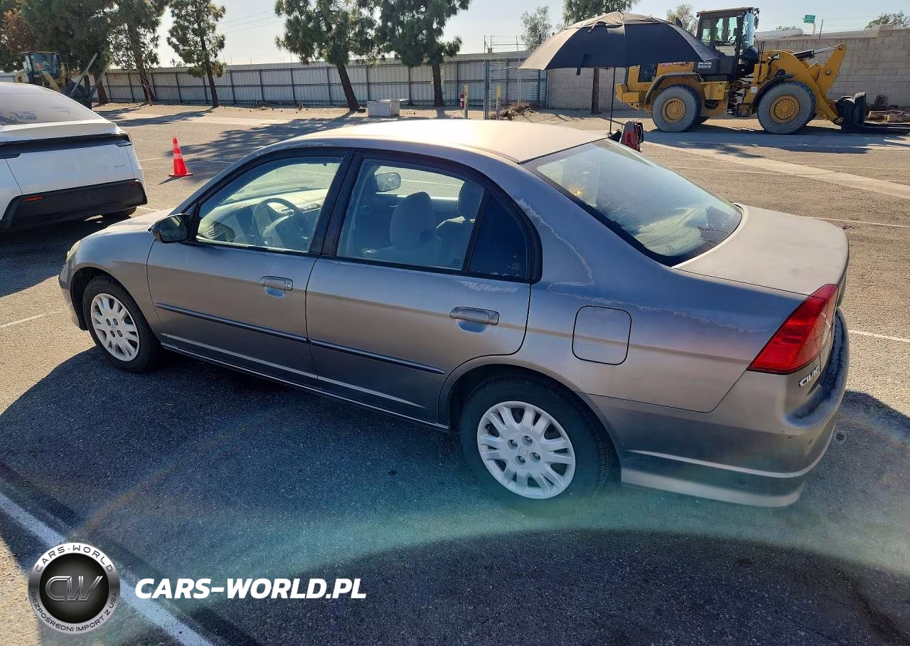 2004 Honda Civic Lx VIN:2HGES16554H594709 - 2