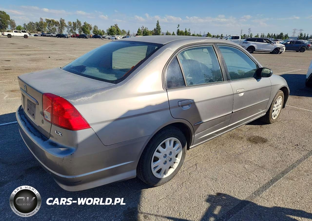 2004 Honda Civic Lx VIN:2HGES16554H594709 - 3