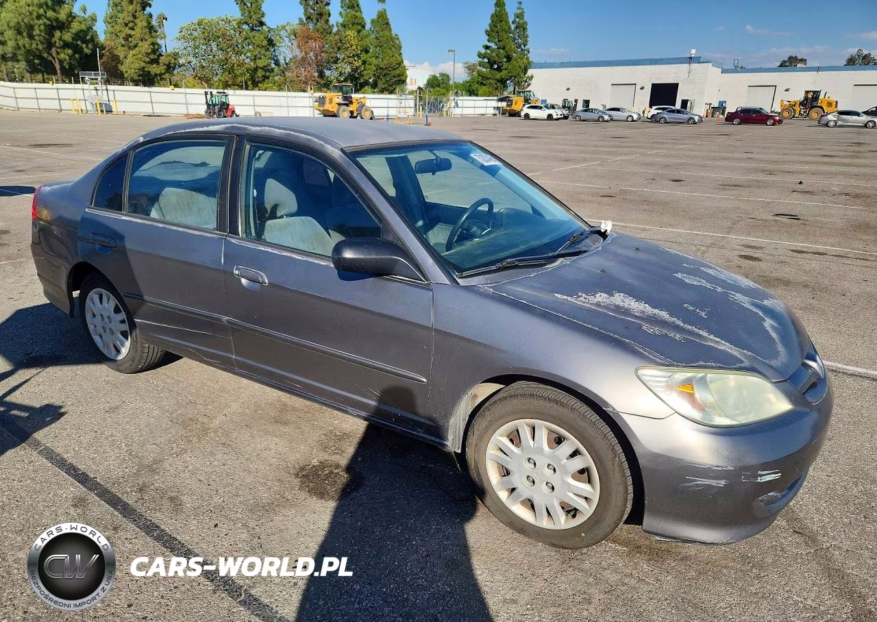2004 Honda Civic Lx VIN:2HGES16554H594709 - 4