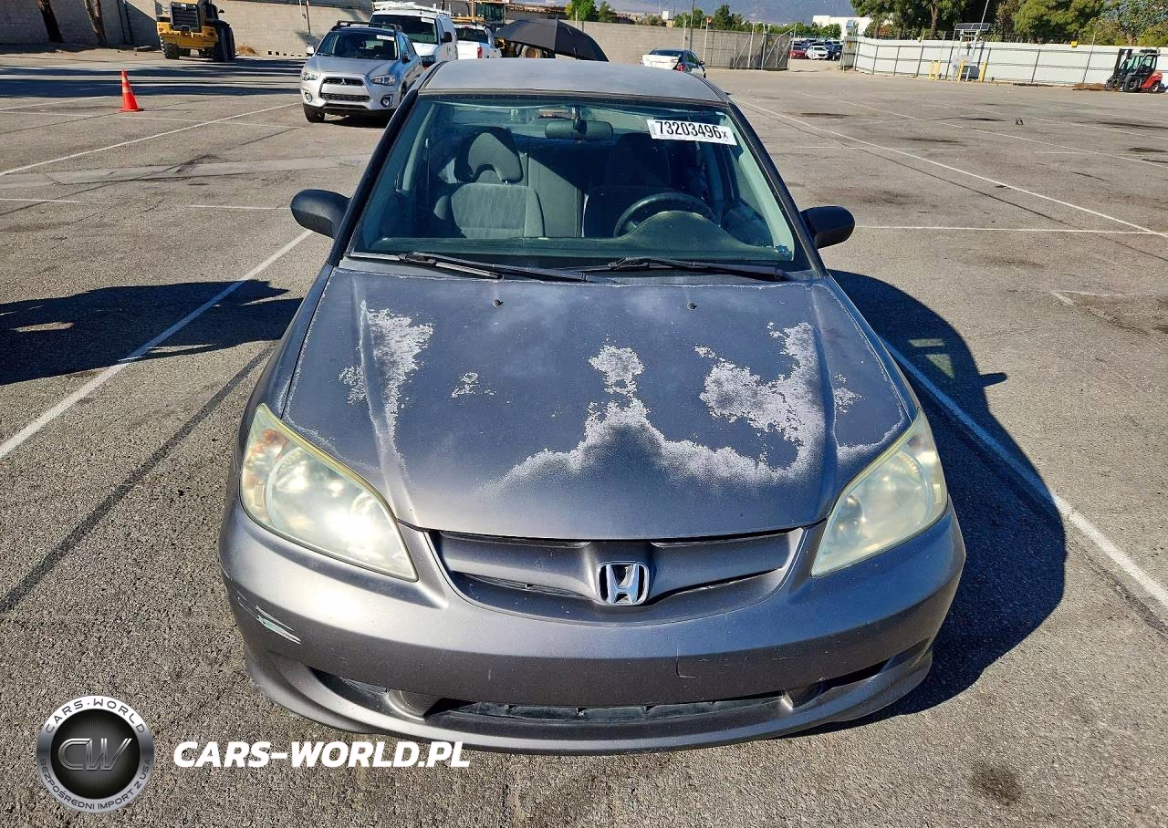 2004 Honda Civic Lx VIN:2HGES16554H594709 - 5