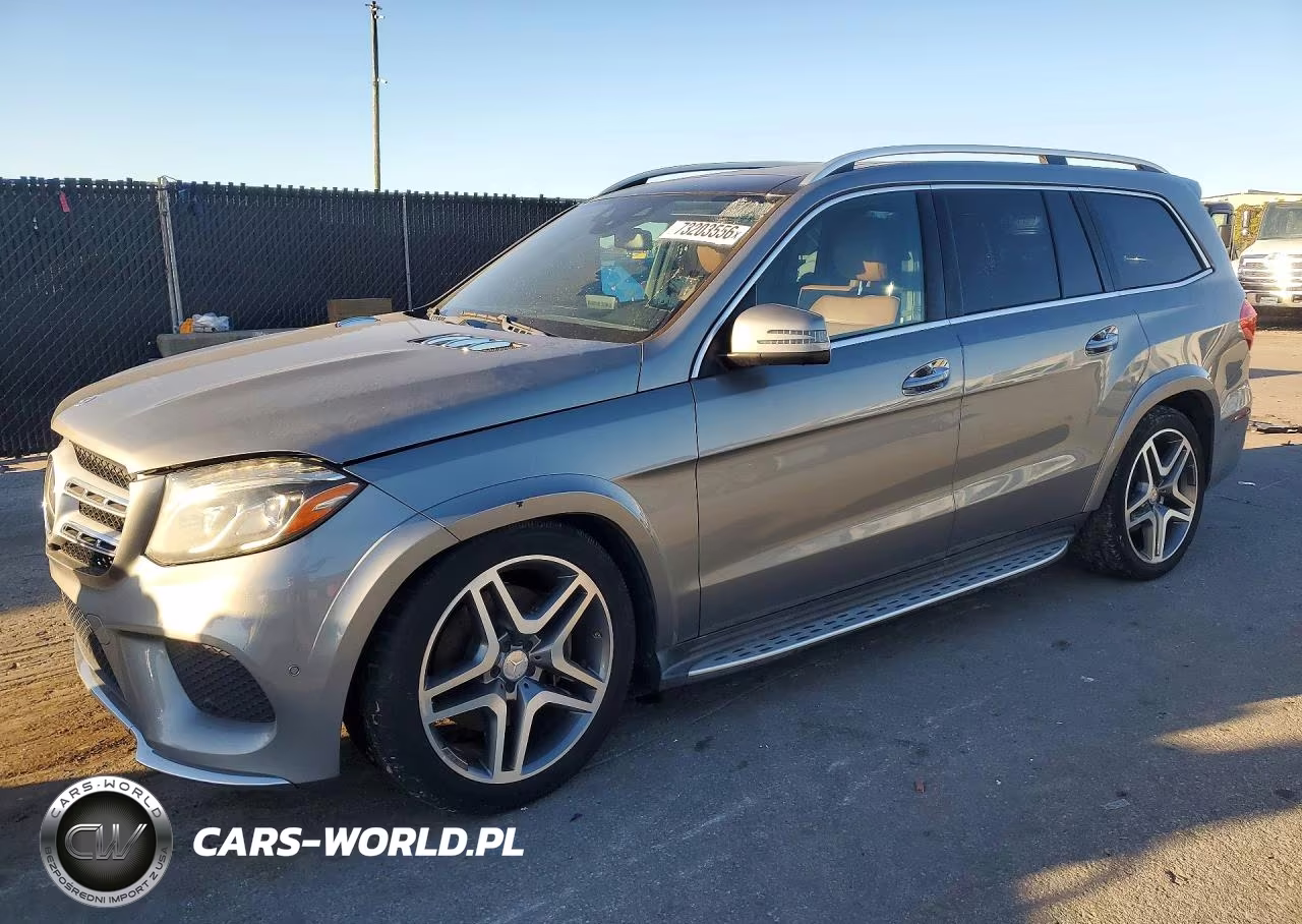 2017 Mercedes-Benz Gls 550 4Matic VIN:4JGDF7DE5HA745911 - 1