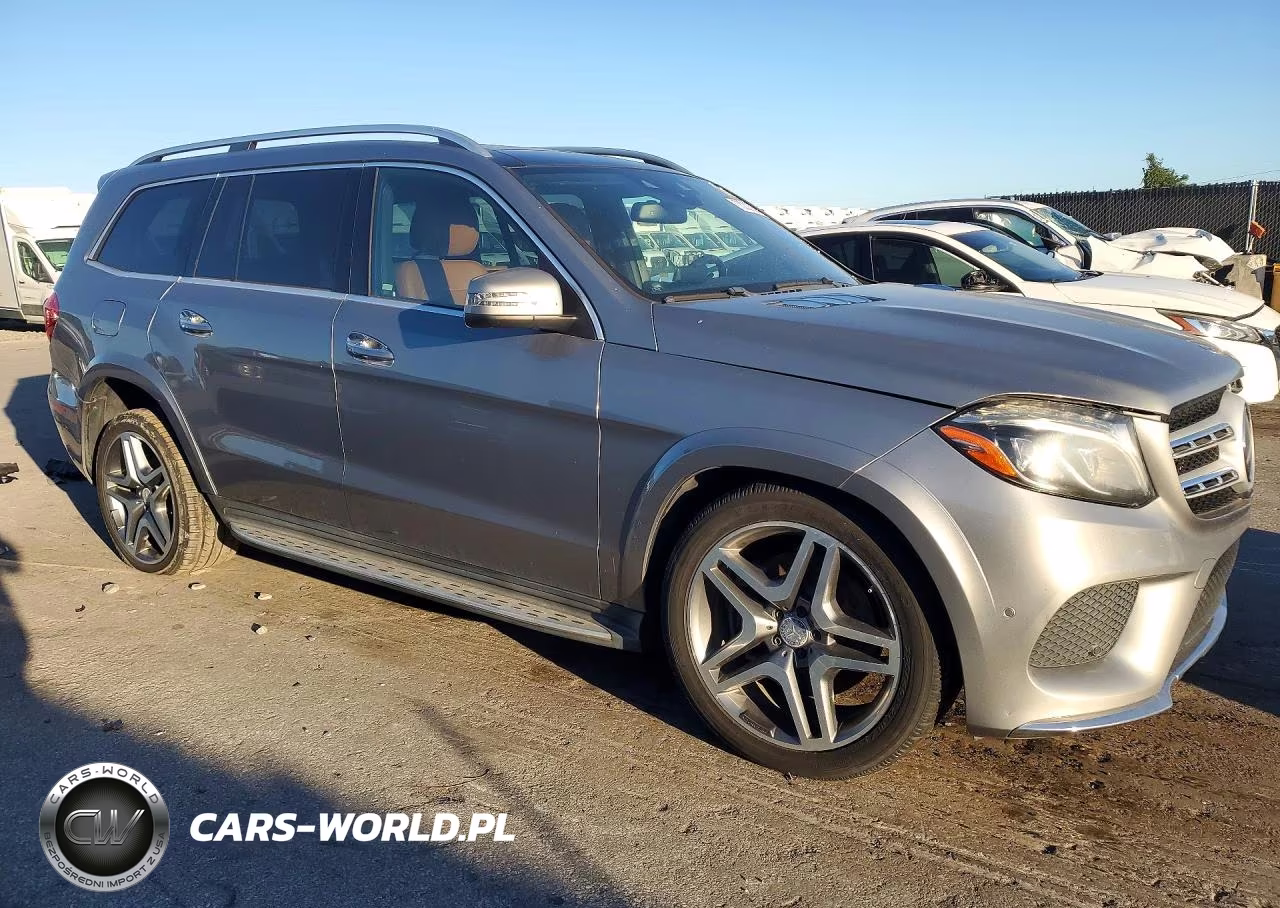 2017 Mercedes-Benz Gls 550 4Matic VIN:4JGDF7DE5HA745911 - 4