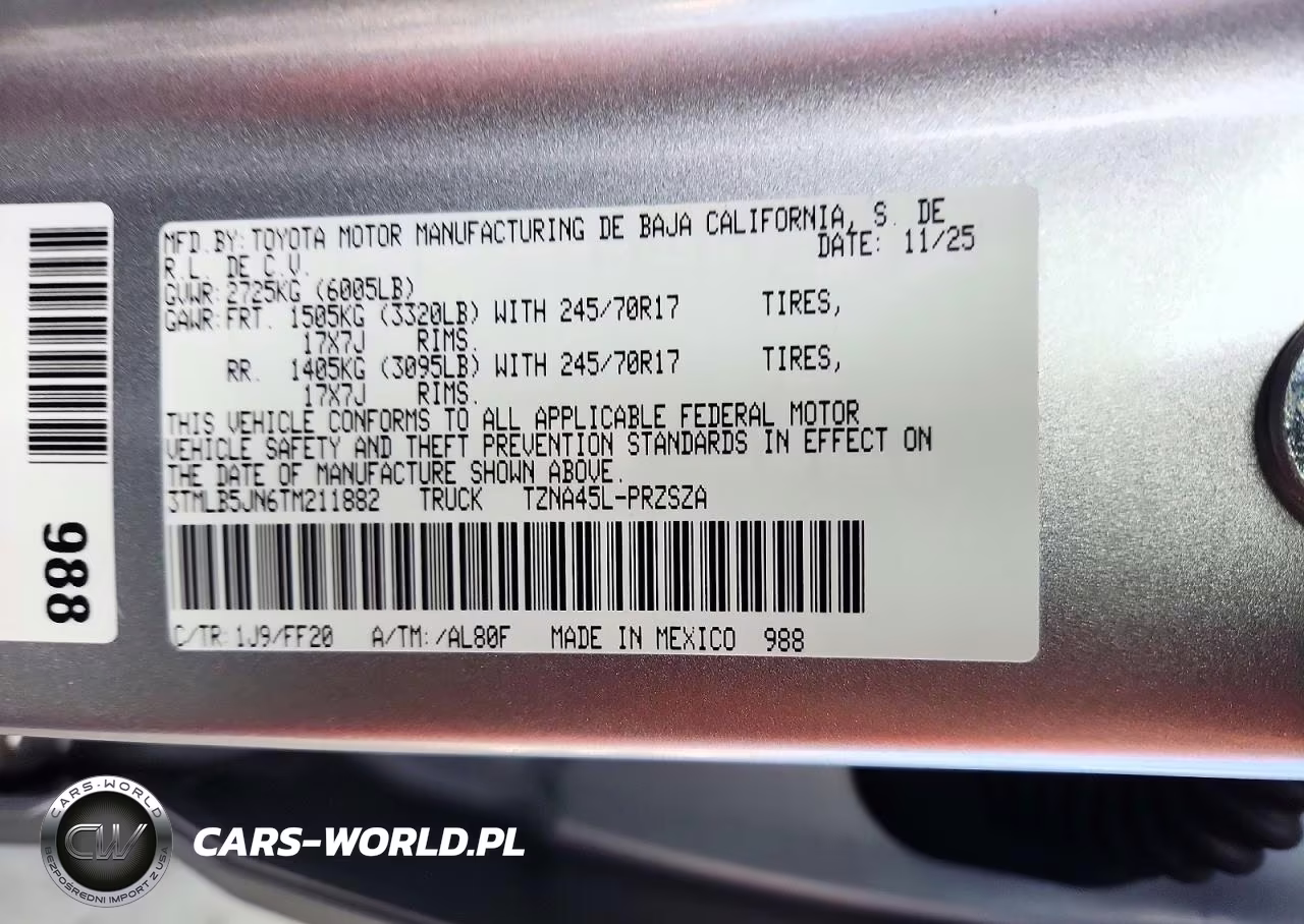 2026 Toyota Tacoma Sr5 VIN:3TMLB5JN6TM211882 - 12