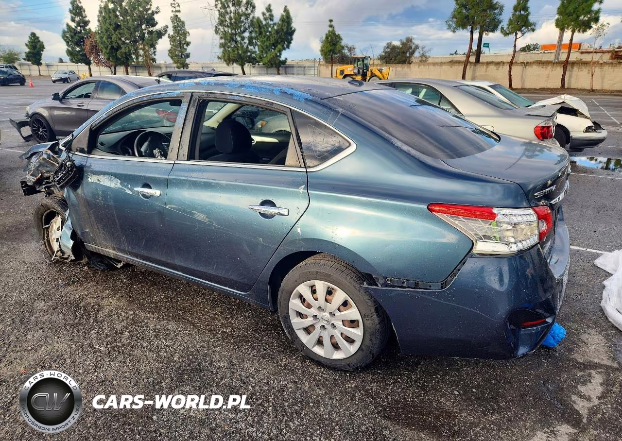 2015 Nissan Sentra Sv VIN:3N1AB7AP6FY215631 - 2