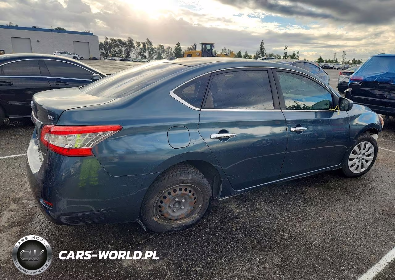 2015 Nissan Sentra Sv VIN:3N1AB7AP6FY215631 - 3