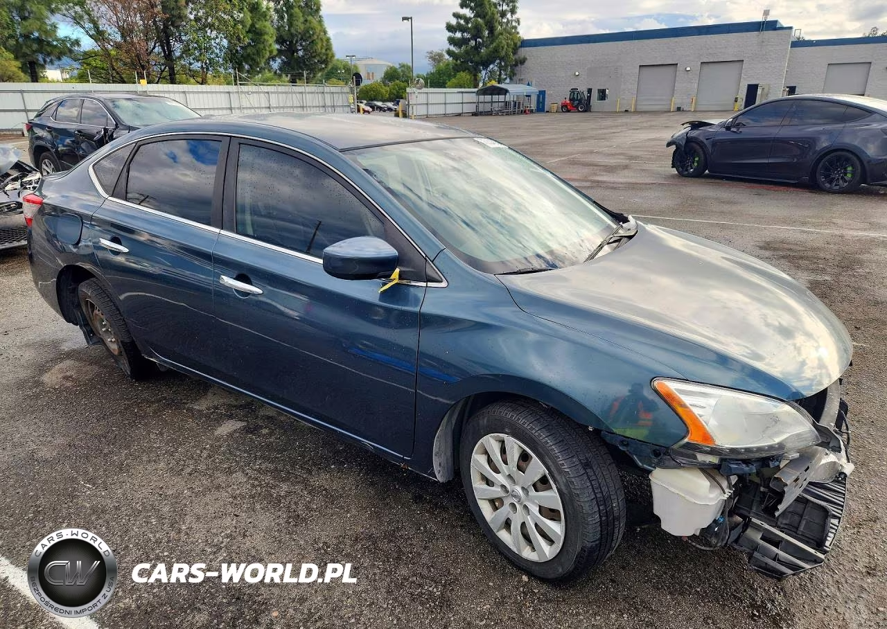 2015 Nissan Sentra Sv VIN:3N1AB7AP6FY215631 - 4