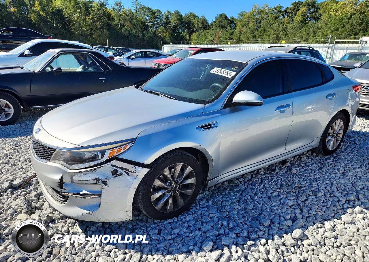 2017 Kia Optima Lx VIN:5XXGT4L32HG124185 - 1
