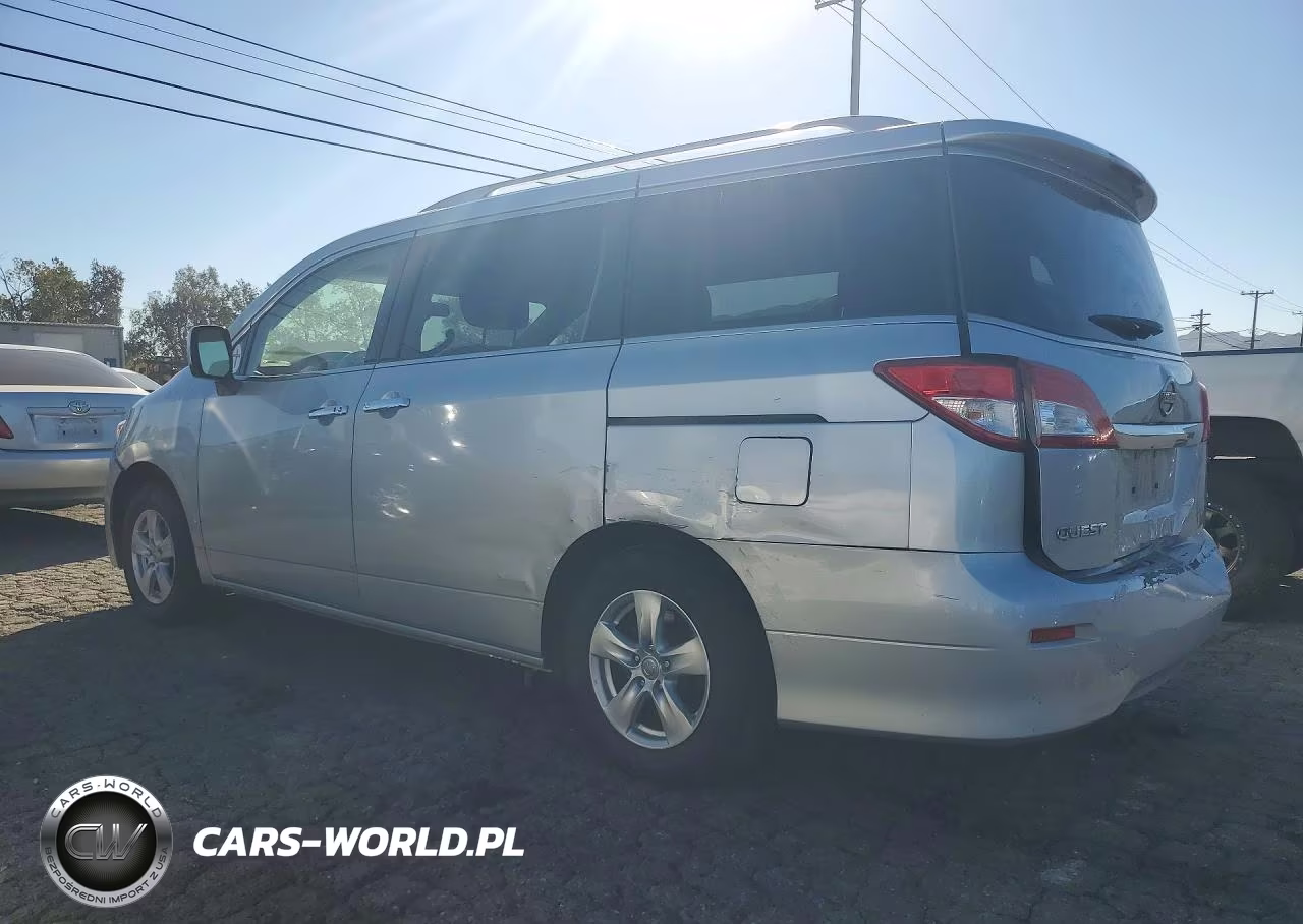 2017 Nissan Quest Sv VIN:JN8AE2KP3H9168545 - 2