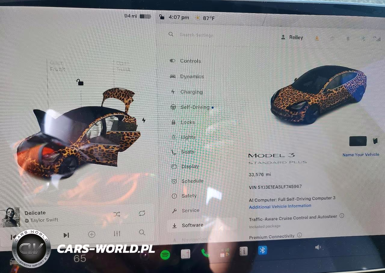 2020 Tesla Model 3 VIN:5YJ3E1EA5LF745967 - 9