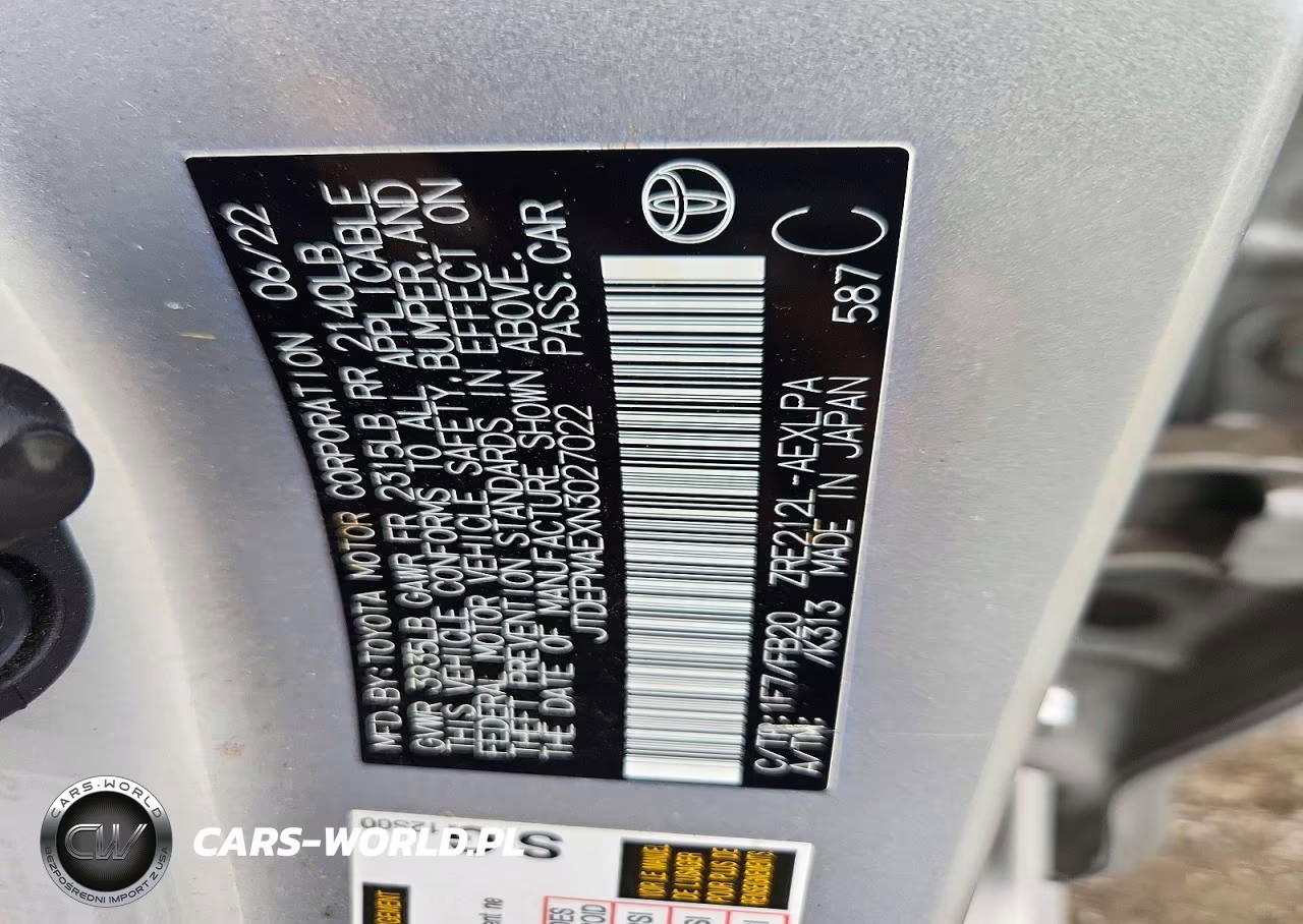 2022 Toyota Corolla Le VIN:JTDEPMAEXN3027022 - 12
