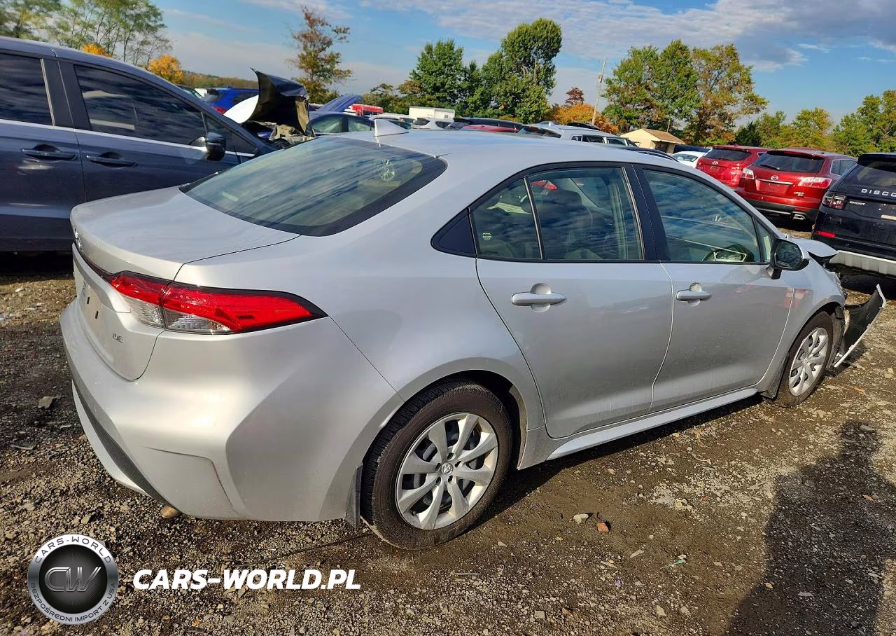 2022 Toyota Corolla Le VIN:JTDEPMAEXN3027022 - 3
