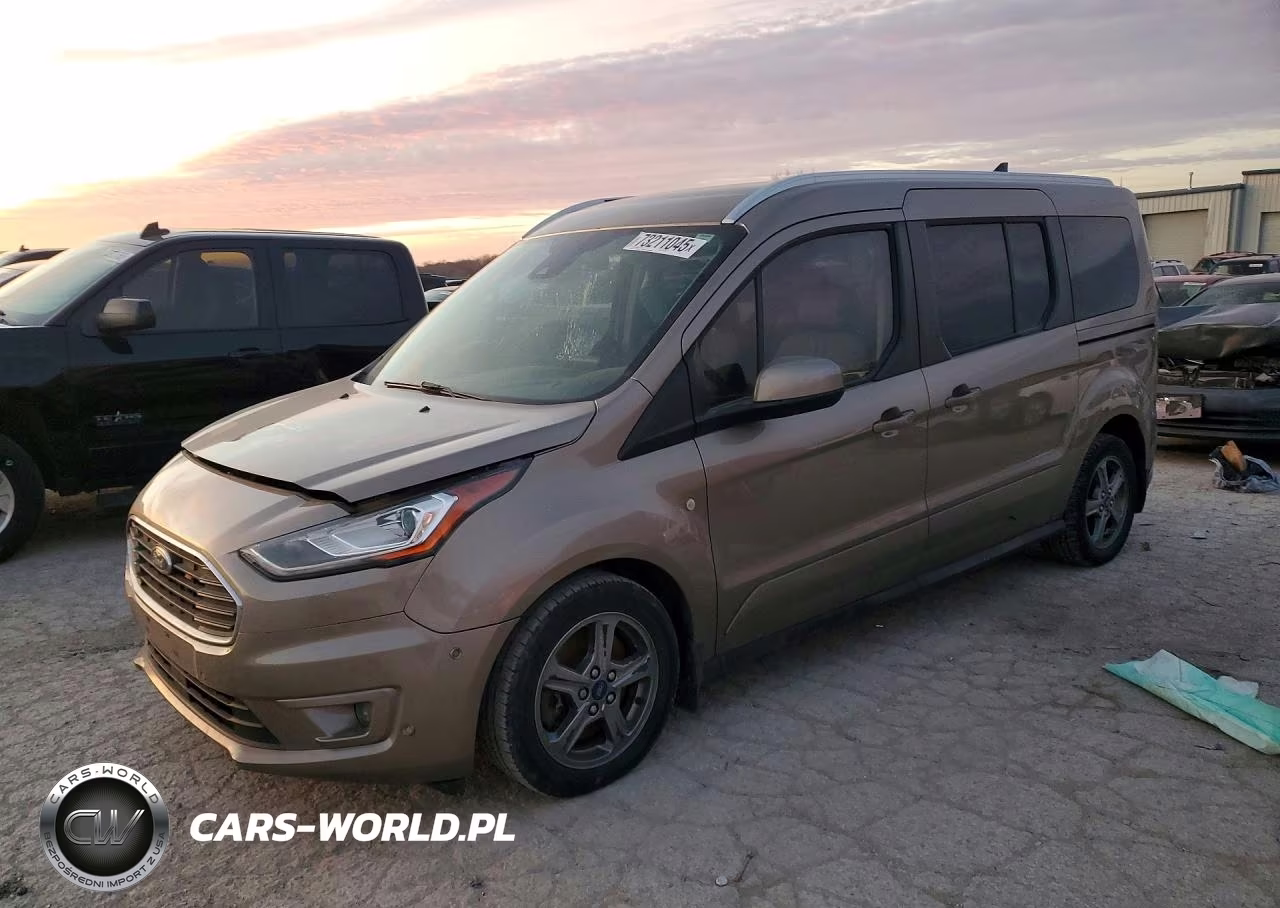 2020 Ford Transit Connect Titanium VIN:NM0GE9G20L1456913 - 1