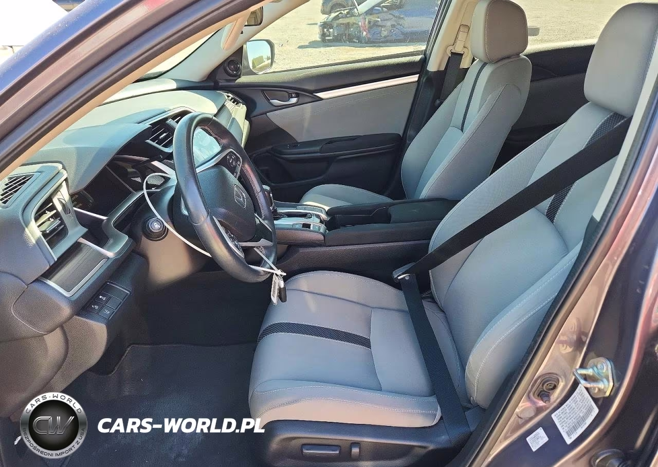 2020 Honda Civic Ex VIN:19XFC1F32LE204495 - 7