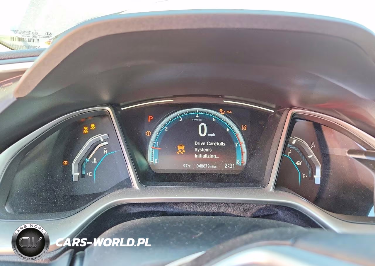 2020 Honda Civic Ex VIN:19XFC1F32LE204495 - 9