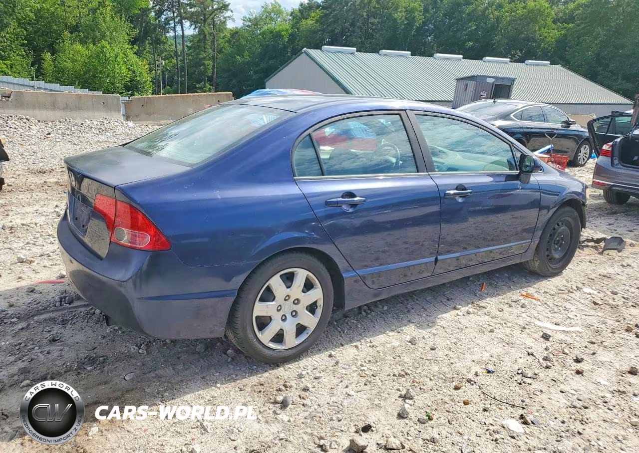 2008 Honda Civic Lx VIN:1HGFA15568L049474 - 3