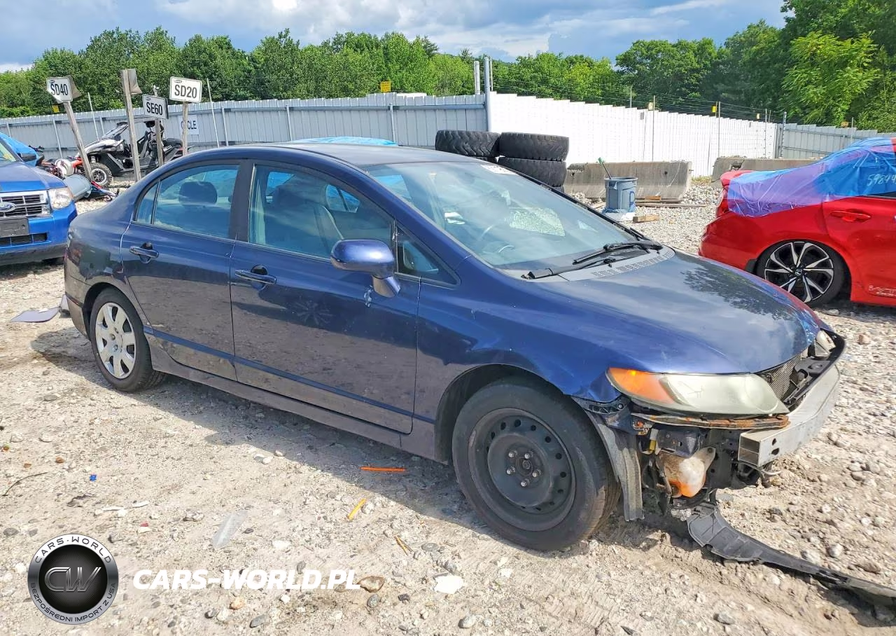 2008 Honda Civic Lx VIN:1HGFA15568L049474 - 4