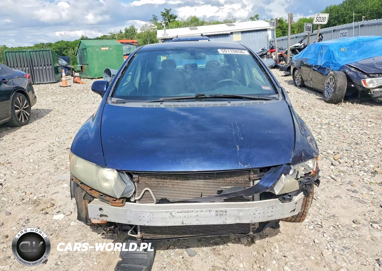 2008 Honda Civic Lx VIN:1HGFA15568L049474 - 5