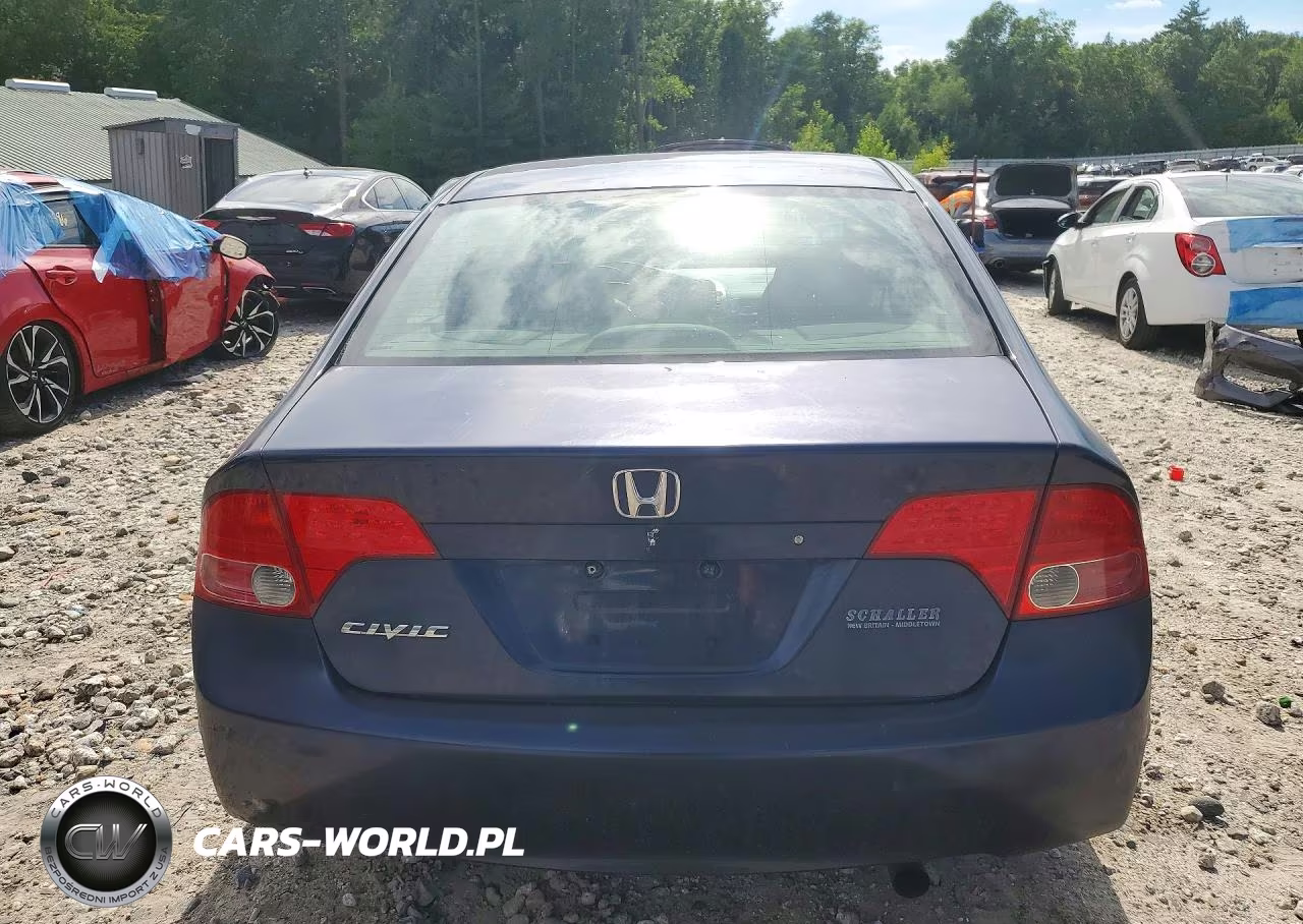 2008 Honda Civic Lx VIN:1HGFA15568L049474 - 6