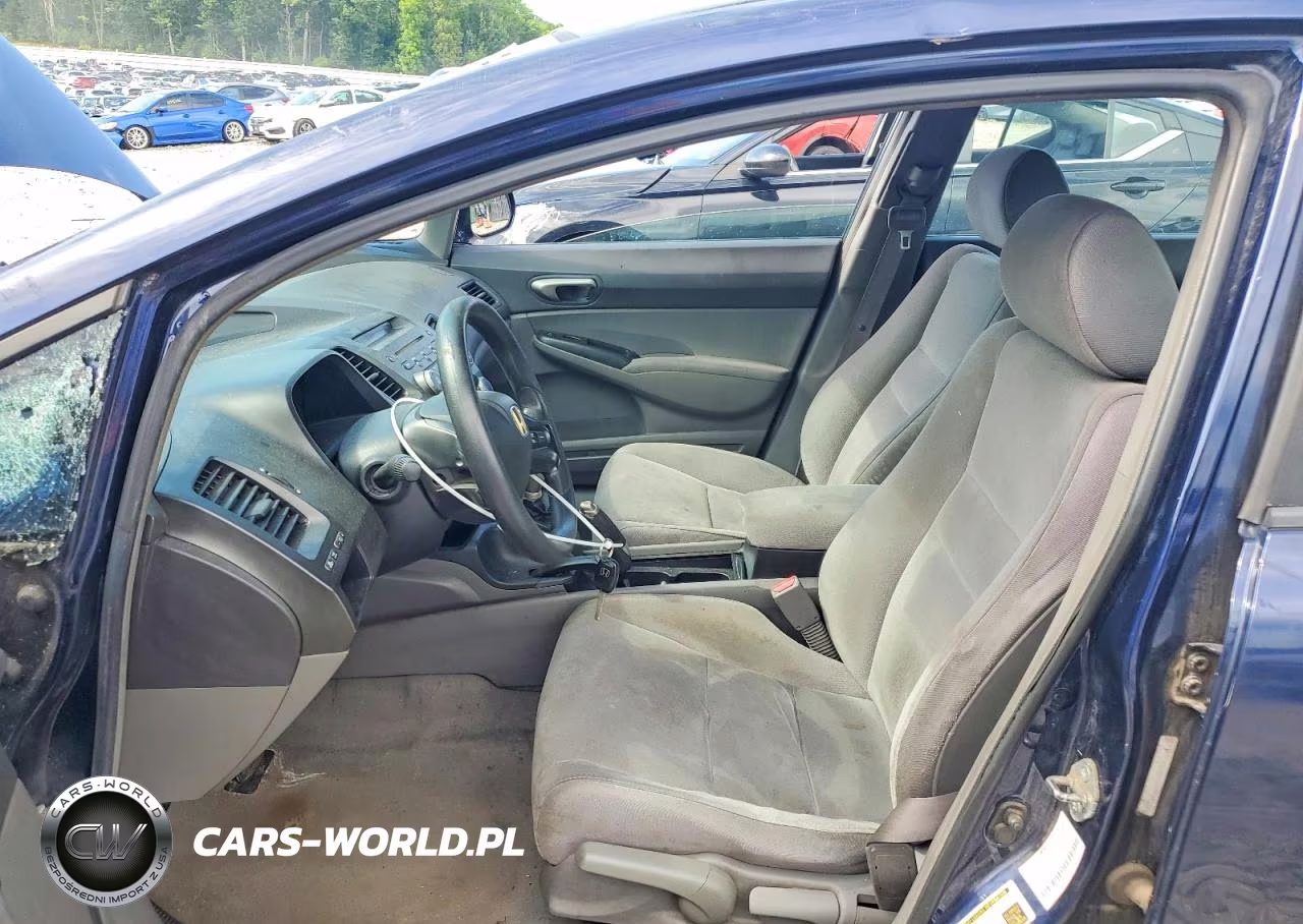 2008 Honda Civic Lx VIN:1HGFA15568L049474 - 7