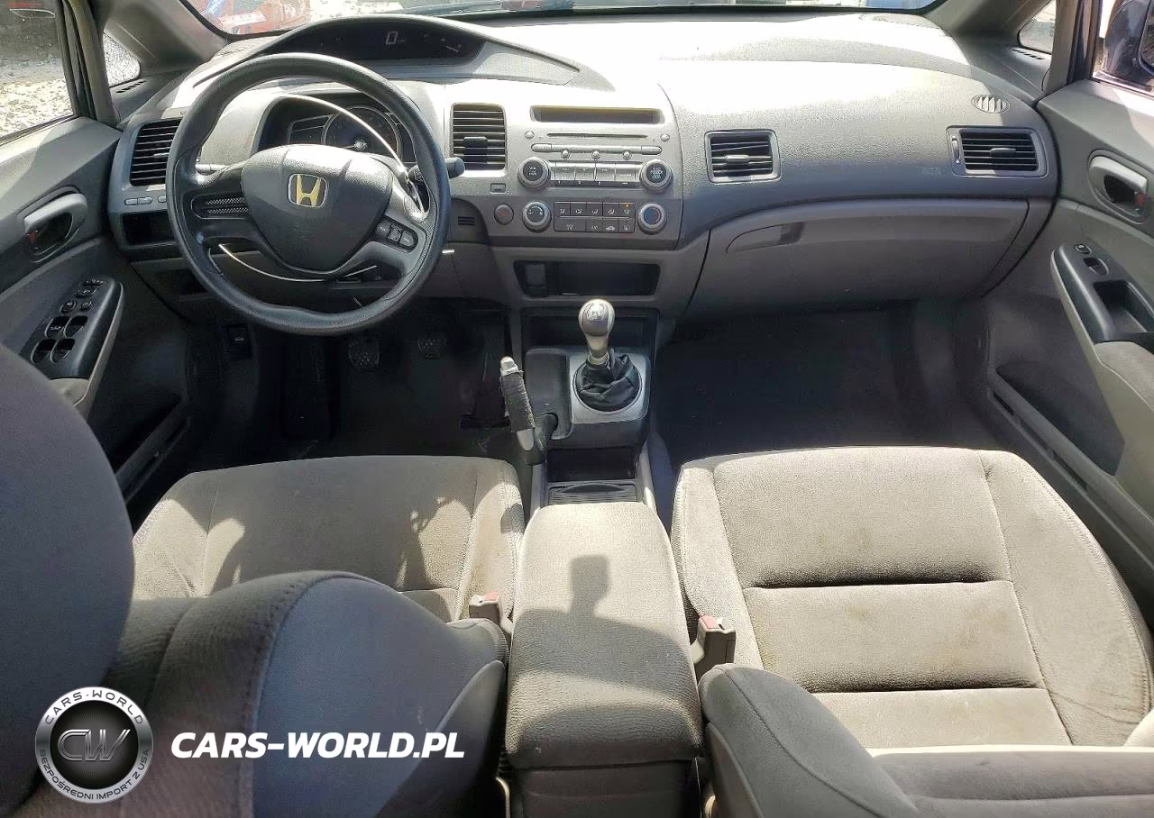 2008 Honda Civic Lx VIN:1HGFA15568L049474 - 8