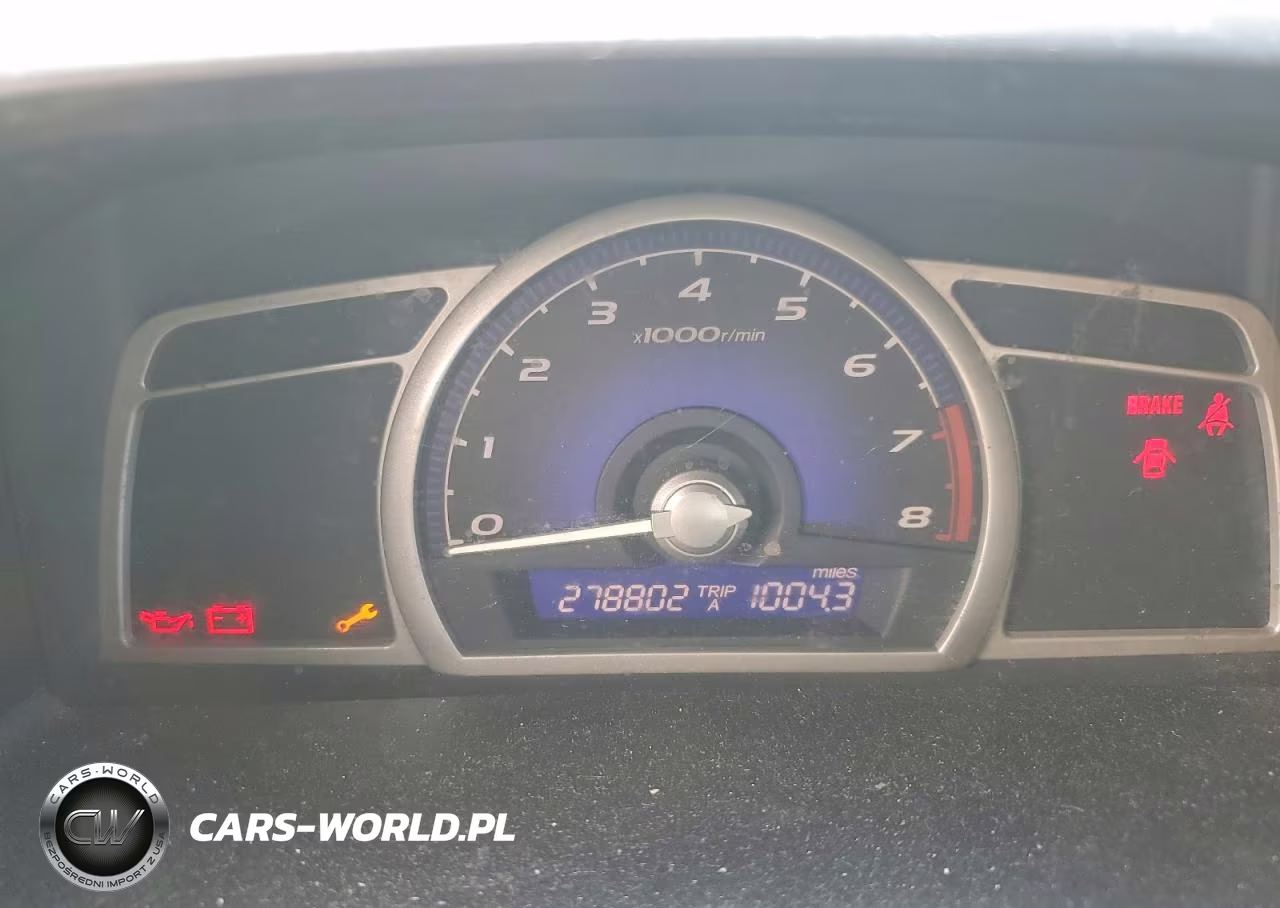 2008 Honda Civic Lx VIN:1HGFA15568L049474 - 9