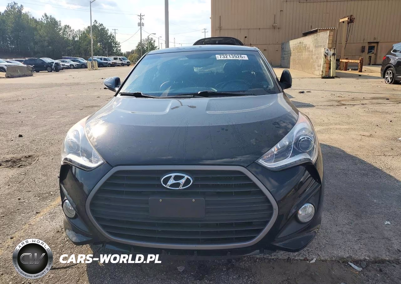 2017 Hyundai Veloster Turbo VIN:KMHTC6AE9HU309466 - 5