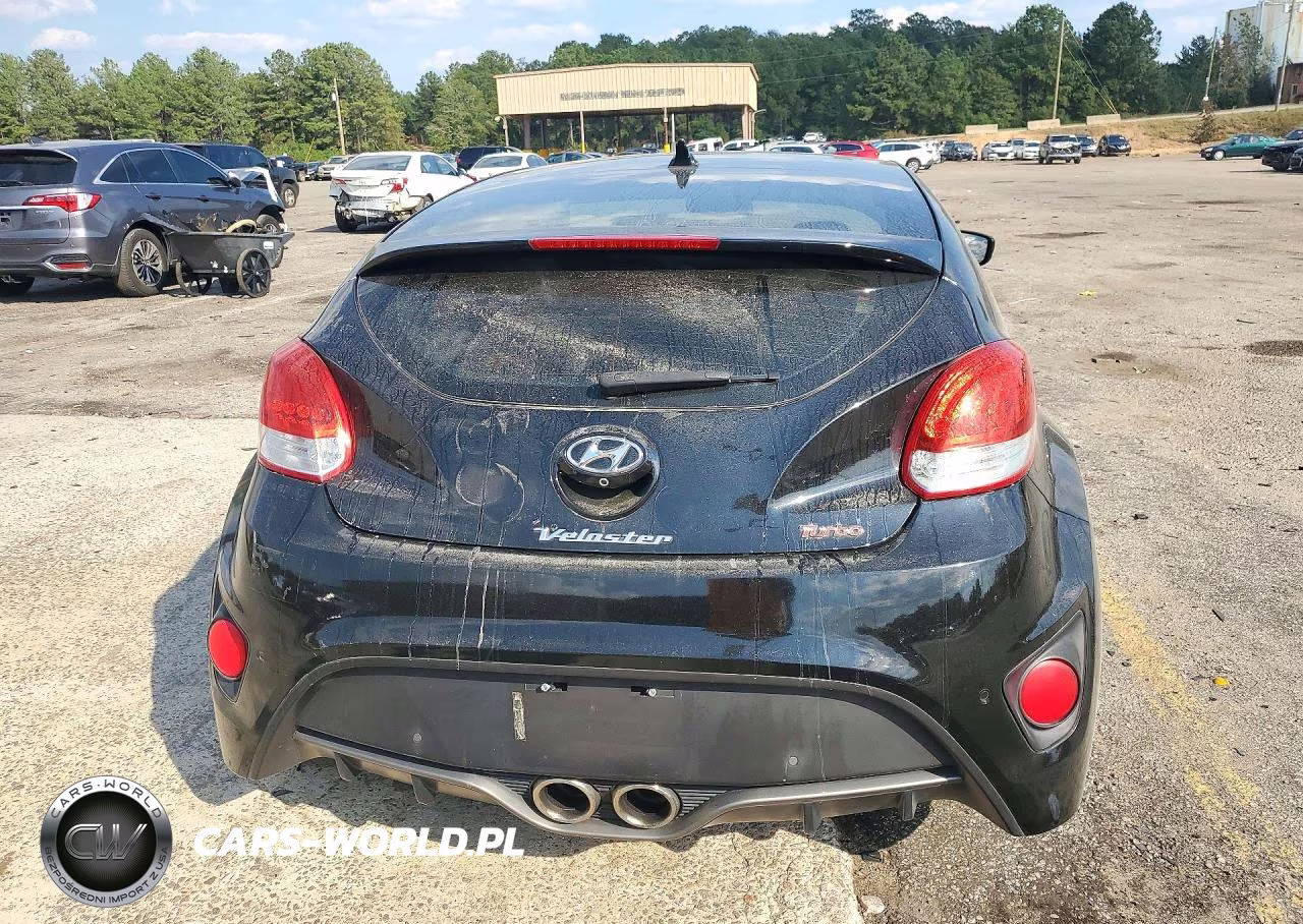 2017 Hyundai Veloster Turbo VIN:KMHTC6AE9HU309466 - 6