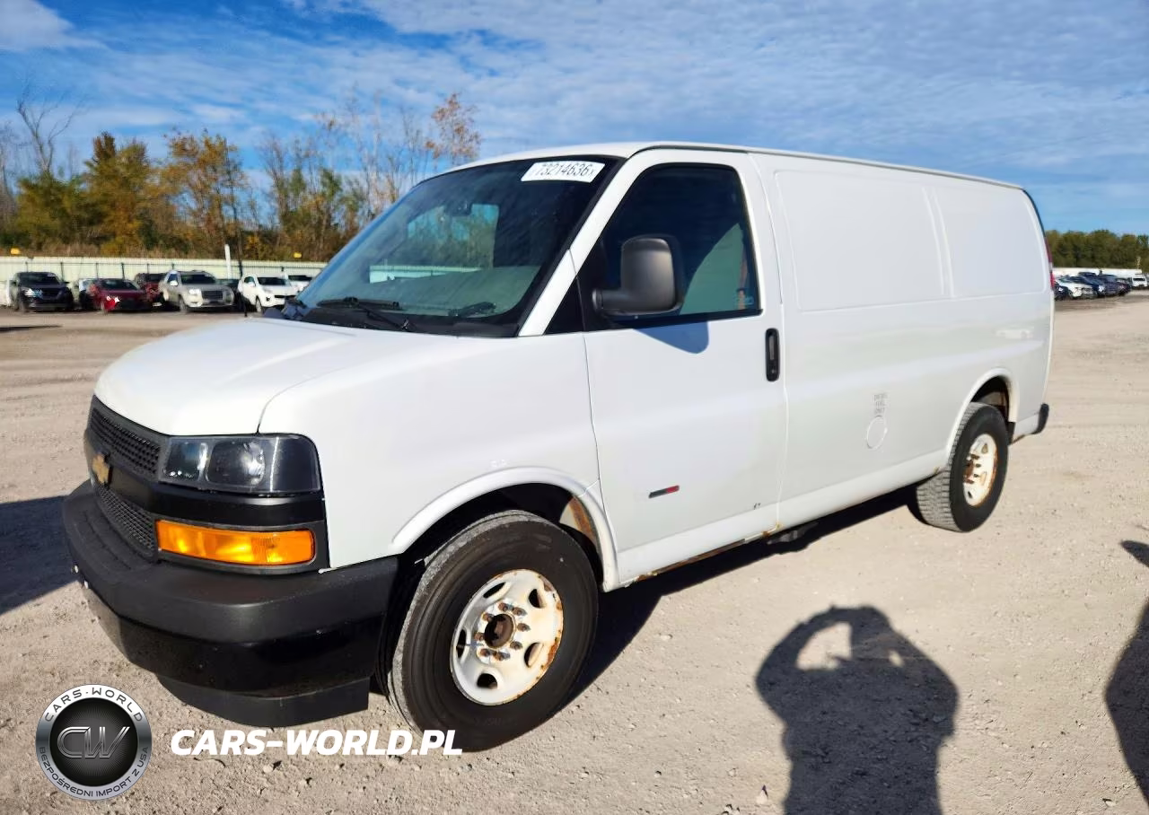 2019 Chevrolet Express 2500 Cargo Delivery Van VIN:1GCWGAF1XK1217855 - 1
