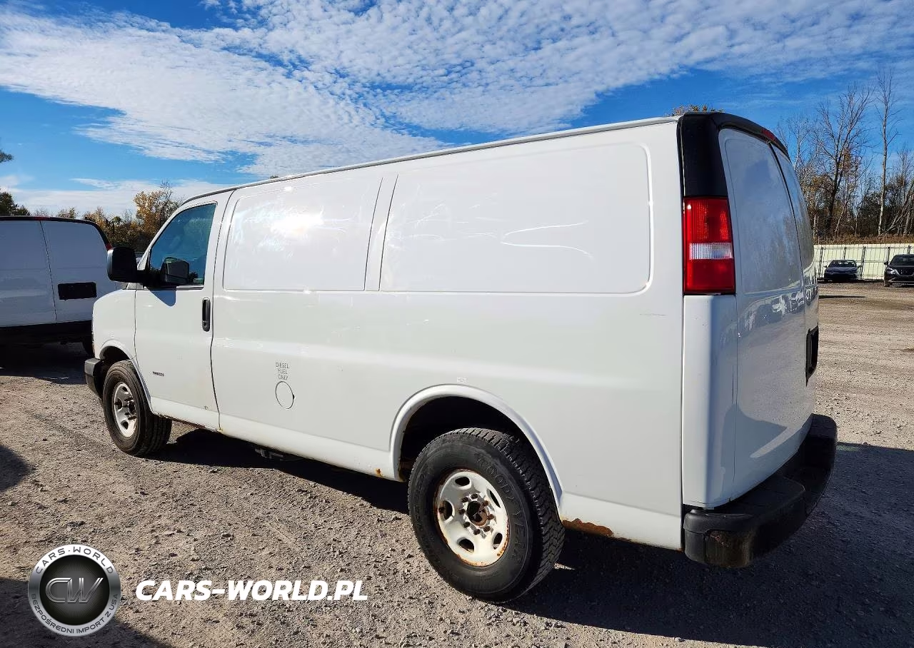 2019 Chevrolet Express 2500 Cargo Delivery Van VIN:1GCWGAF1XK1217855 - 2