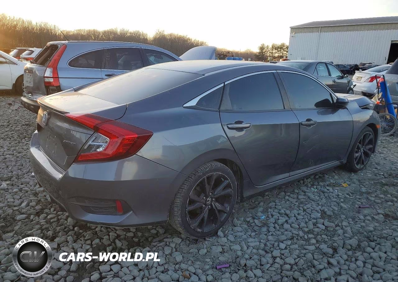 2019 Honda Civic Sport VIN:19XFC2F88KE201939 - 3