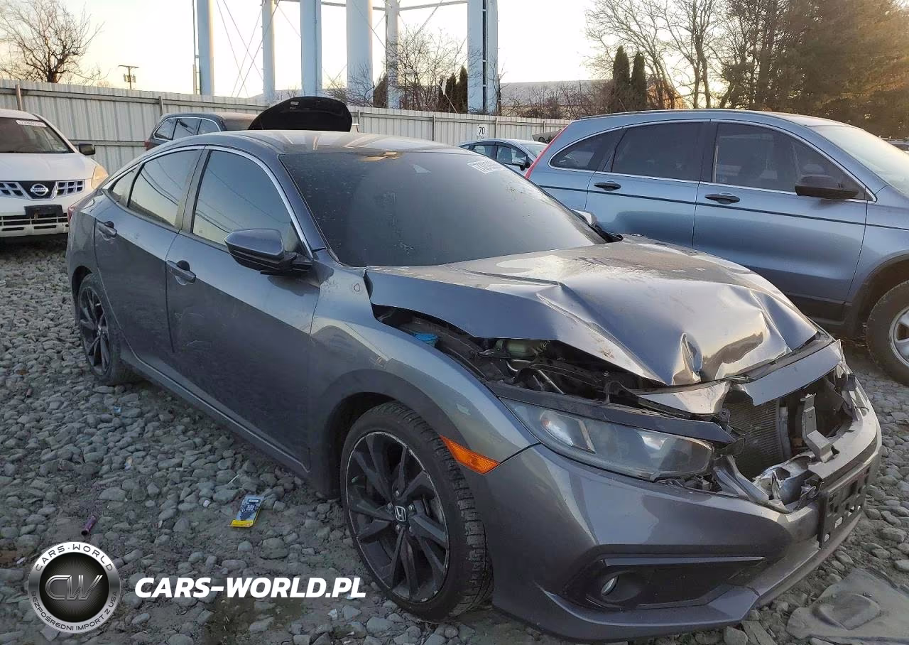 2019 Honda Civic Sport VIN:19XFC2F88KE201939 - 4