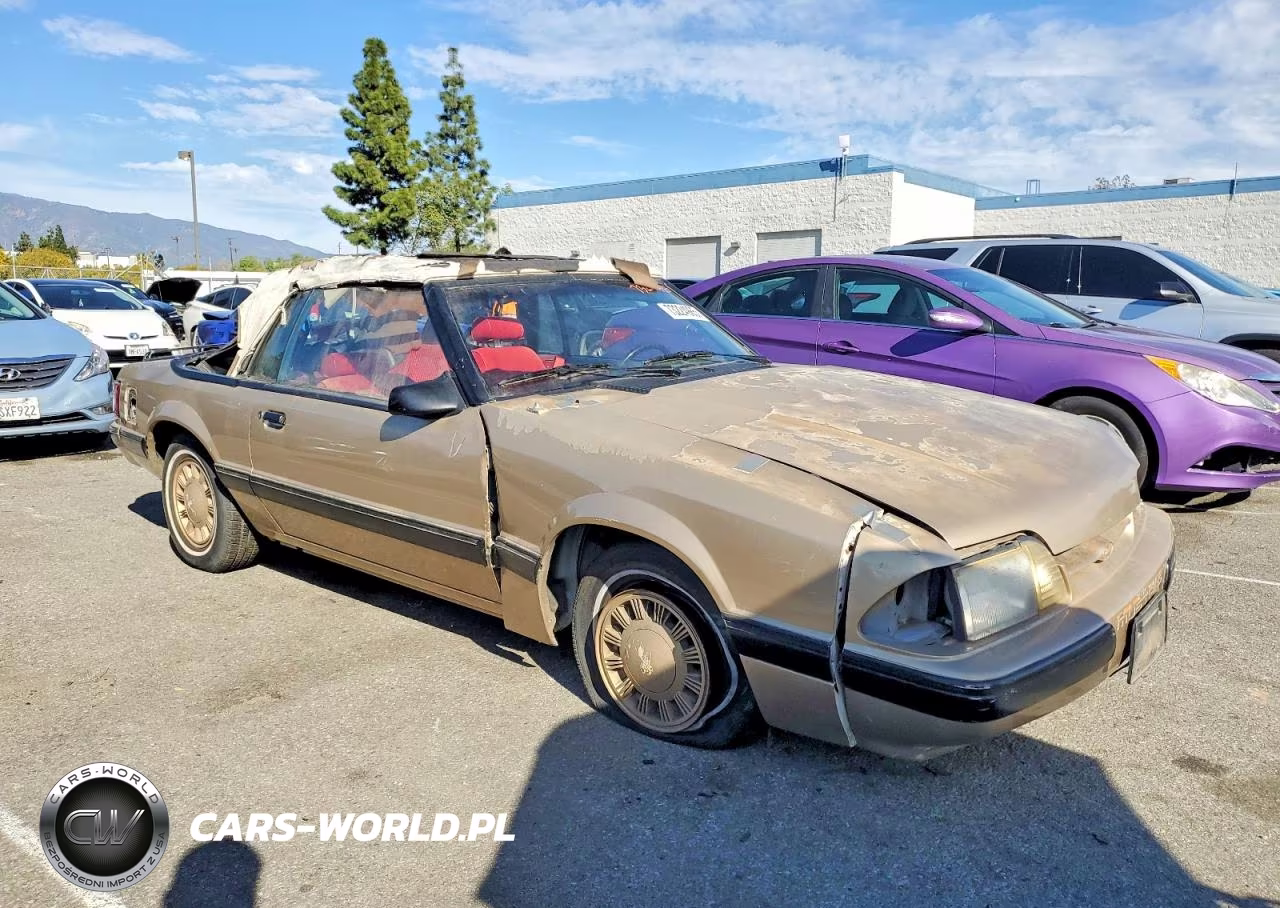 1987 Ford Mustang Lx VIN:1FABP44A0HF226360 - 4