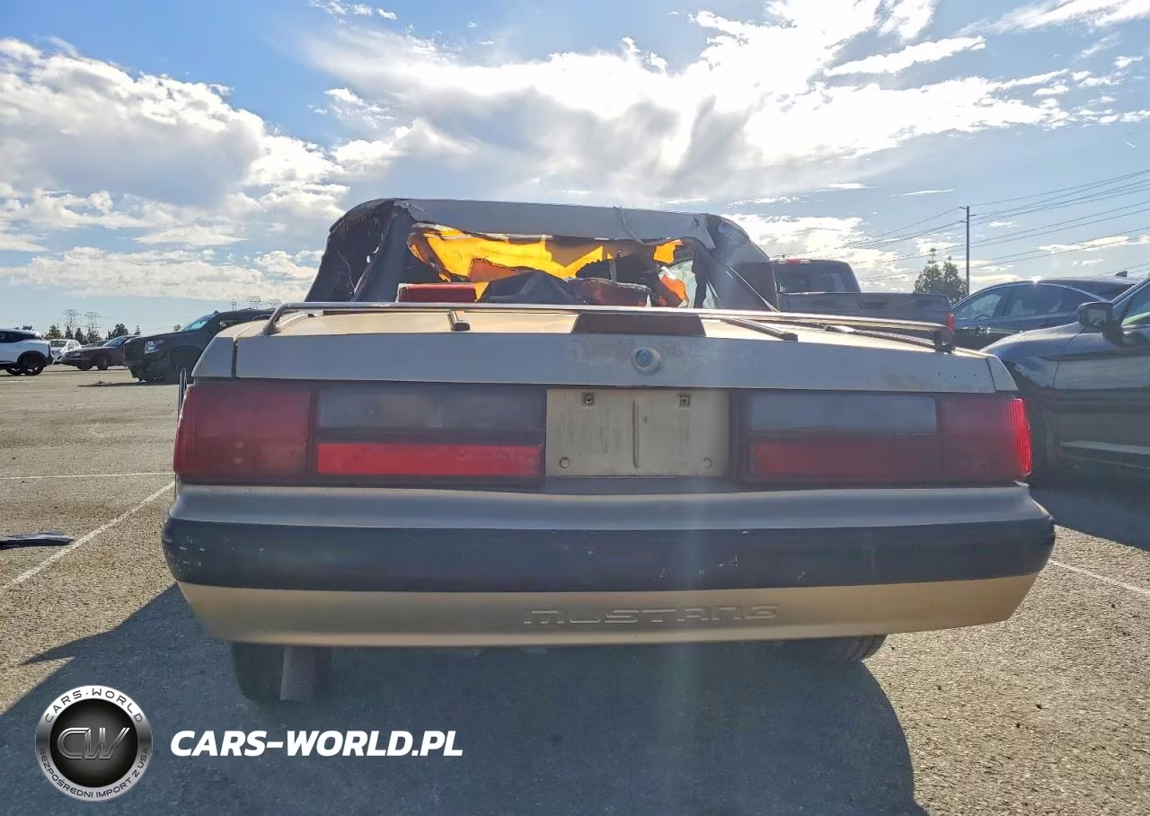 1987 Ford Mustang Lx VIN:1FABP44A0HF226360 - 6