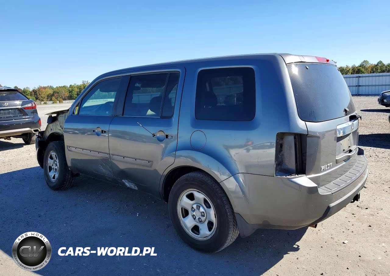2011 Honda Pilot Lx VIN:5FNYF3H24BB058058 - 2
