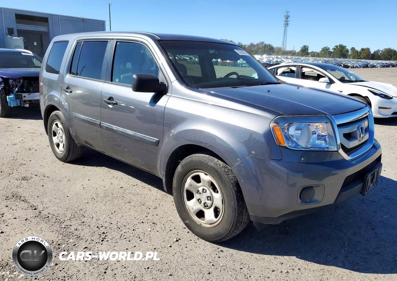2011 Honda Pilot Lx VIN:5FNYF3H24BB058058 - 4