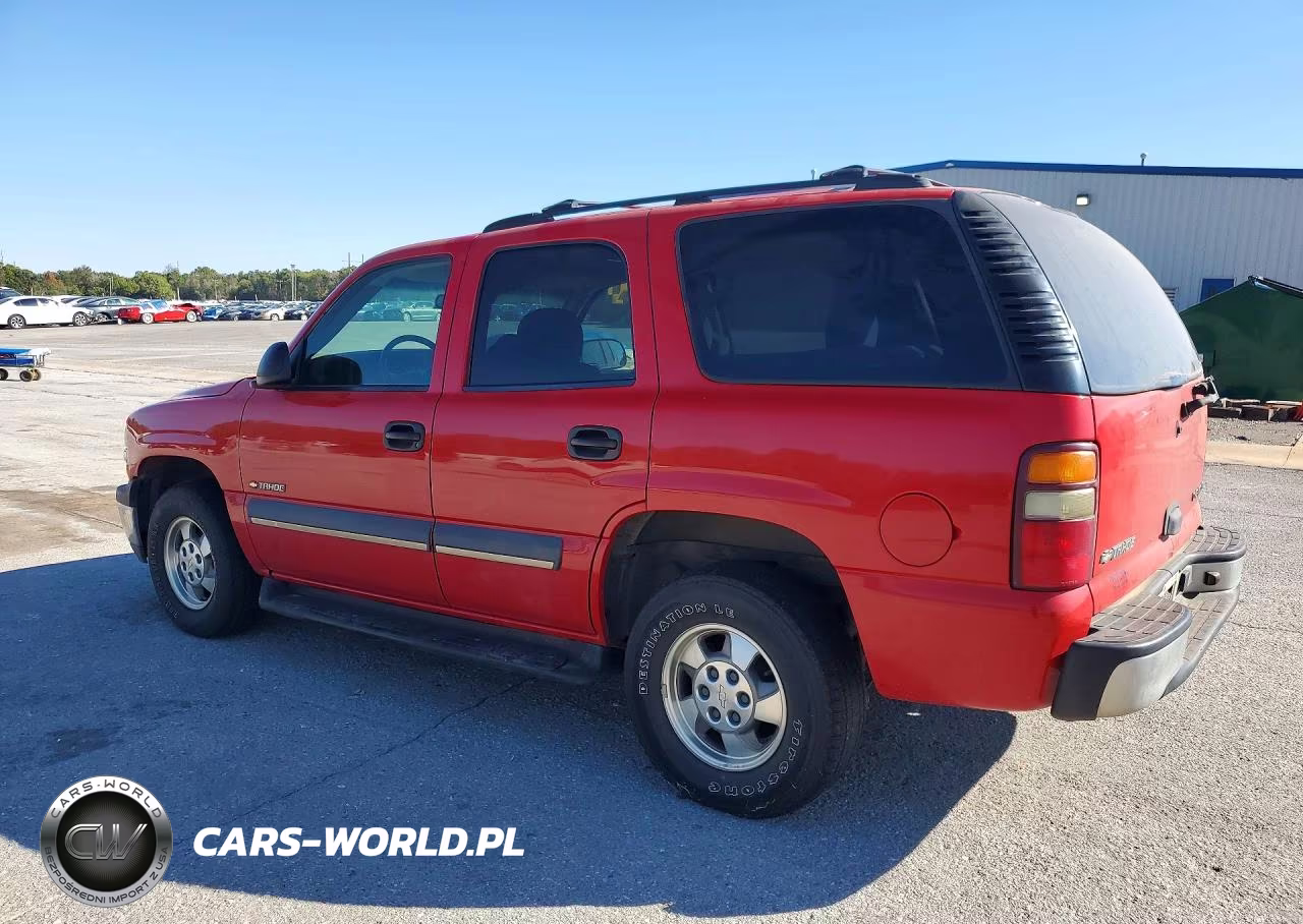 2002 Chevrolet Tahoe C1500 VIN:1GNEC13ZX2R311650 - 2