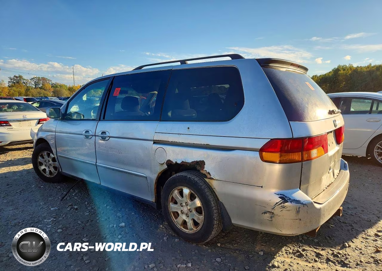 2002 Honda Odyssey Ex VIN:2HKRL18652H554718 - 2