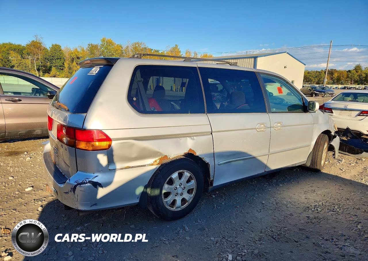 2002 Honda Odyssey Ex VIN:2HKRL18652H554718 - 3