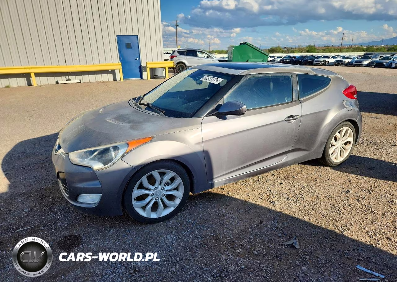 2012 Hyundai Veloster Base VIN:KMHTC6AD6CU041167 - 1
