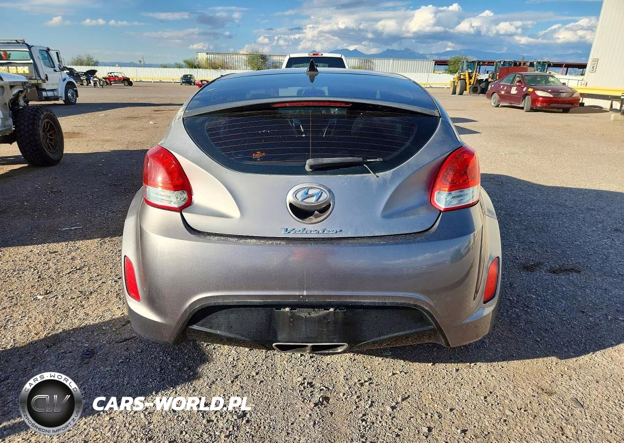 2012 Hyundai Veloster Base VIN:KMHTC6AD6CU041167 - 6