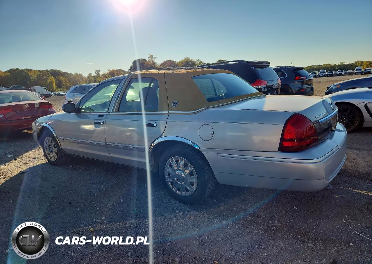 2008 Mercury Grand Marquis Gs VIN:2MEFM74V48X607799 - 2