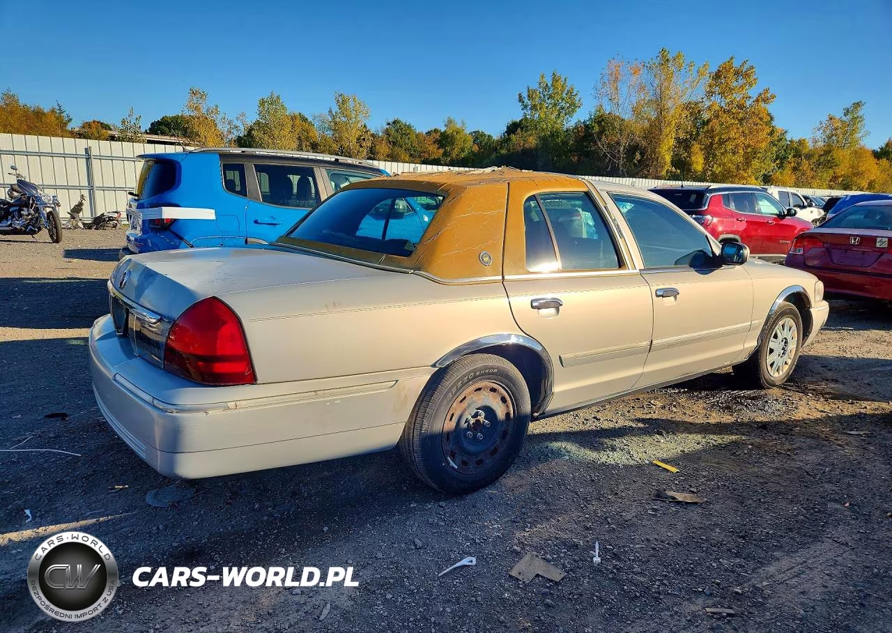 2008 Mercury Grand Marquis Gs VIN:2MEFM74V48X607799 - 3