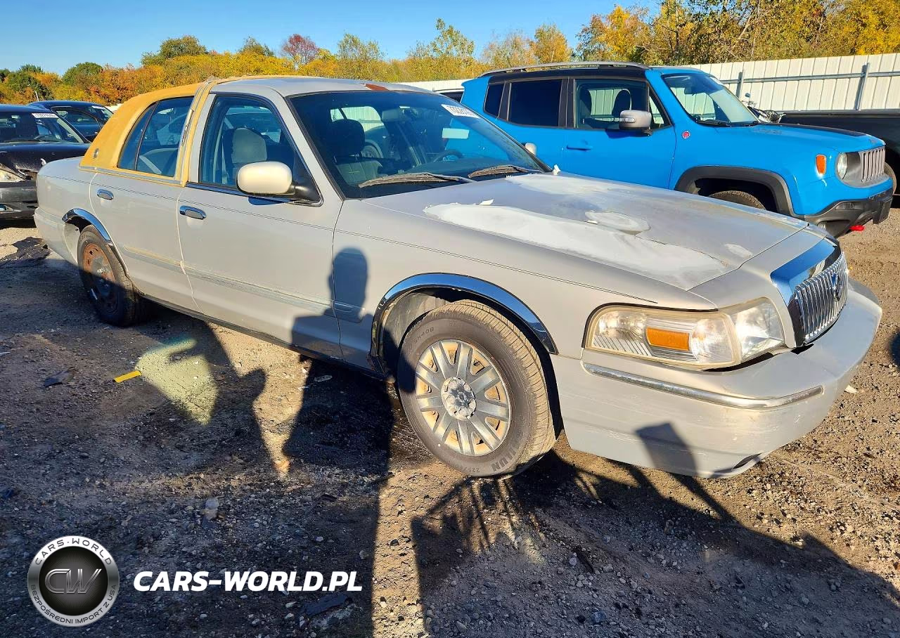 2008 Mercury Grand Marquis Gs VIN:2MEFM74V48X607799 - 4