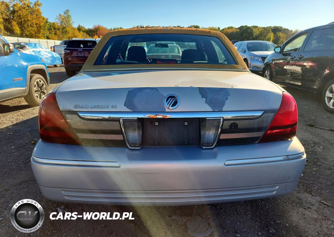 2008 Mercury Grand Marquis Gs VIN:2MEFM74V48X607799 - 6